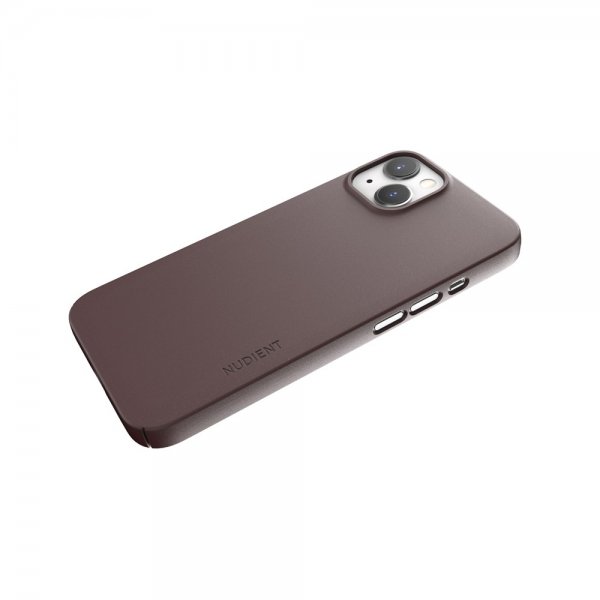 Nudient iPhone 13 Deksel Thin Case V3 MagSafe Sangria Red