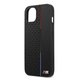 BMW iPhone 13 Deksel Triangle Pattern Svart