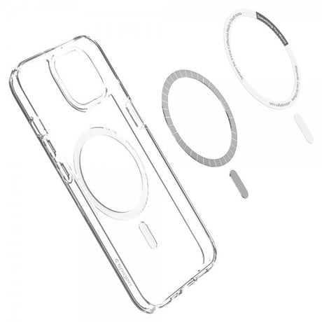Spigen iPhone 13 Deksel Ultra Hybrid Mag Hvit