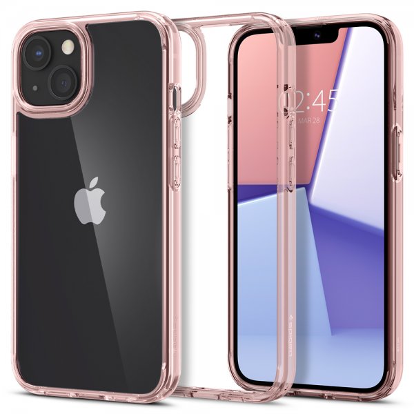 Spigen iPhone 13 Deksel Ultra Hybrid Rose Crystal