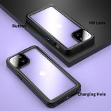 Redpepper iPhone 13 Deksel Vanntett IP68 Svart