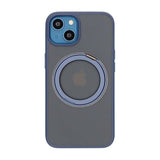 iPhone 13/iPhone 14 Deksel Roterbart Stativ Blå