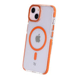 Rvelon iPhone 13/iPhone 14 Deksel TPU MagSafe Oransje