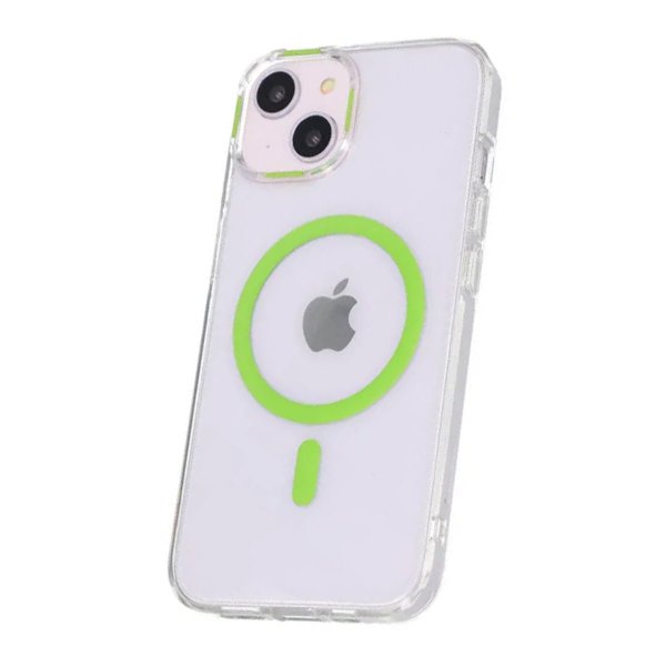 iPhone 13/iPhone 14 Deksel TPU MagSafe Grønn