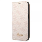 Guess iPhone 13/14/15 Etui 4G Logo Rosa