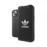 Adidas iPhone 14 Etui Bok Etui Basic Svart