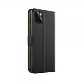 Xqisit iPhone 13/iPhone 14 Etui Slim Wallet Selection Svart