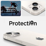 Spigen iPhone 14/iPhone 14 Plus Kamerabeskytter GLAS.tR EZ Fit Optik Pro Starlight 2-pakning