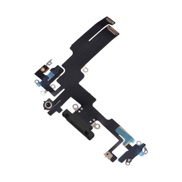 iPhone 14 ladekontakt med flekskabel Original - svart