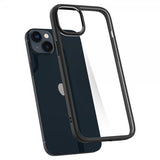 Spigen iPhone 14 Plus Deksel Crystal Hybrid Matte Black