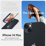Spigen iPhone 14 Plus Deksel Crystal Hybrid Navy Blue