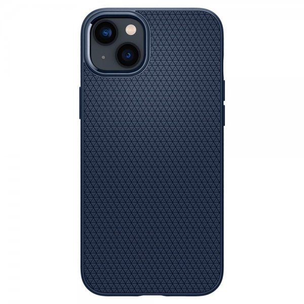 Spigen iPhone 14 Plus Deksel Liquid Air Navy Blue