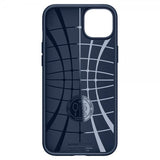 Spigen iPhone 14 Plus Deksel Liquid Air Navy Blue