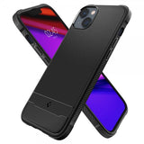 Spigen iPhone 14 Plus Deksel Rugged Armor MagFit Matte Black