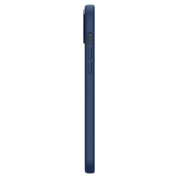 Spigen iPhone 14 Plus Deksel Silicone Fit MagFit Navy Blue