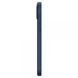 Spigen iPhone 14 Plus Deksel Silicone Fit MagFit Navy Blue