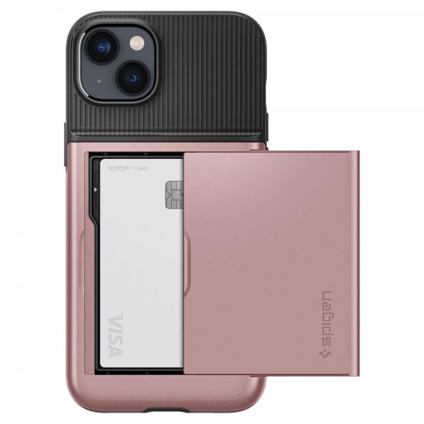 Spigen iPhone 14 Plus Deksel Slim Armor CS Rose Gold