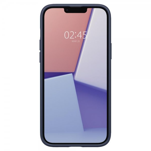 Spigen iPhone 14 Plus Deksel Thin Fit Navy Blue