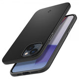 Spigen iPhone 14 Plus Deksel Thin Fit Svart