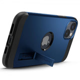 Spigen iPhone 14 Plus Deksel Tough Armor MagFit Navy Blue