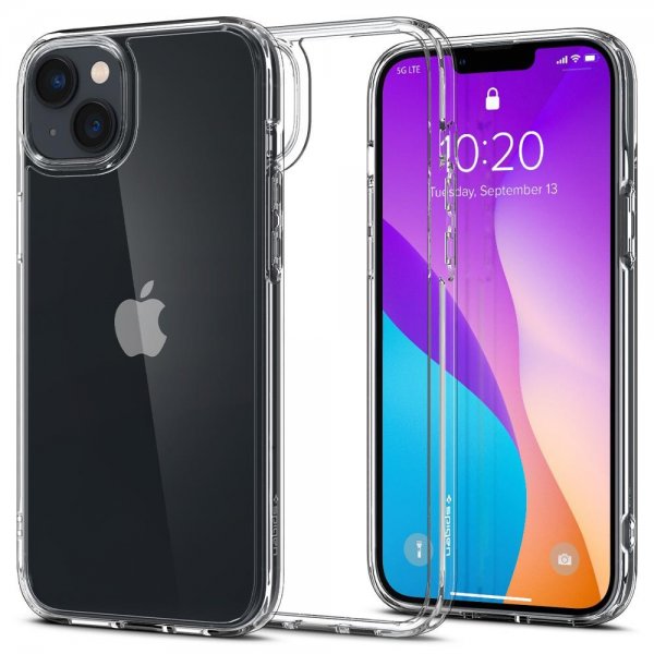 Spigen iPhone 14 Plus Deksel Ultra Hybrid Crystal Clear