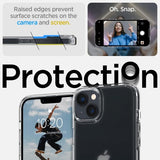 Spigen iPhone 14 Plus Deksel Ultra Hybrid Frost Clear