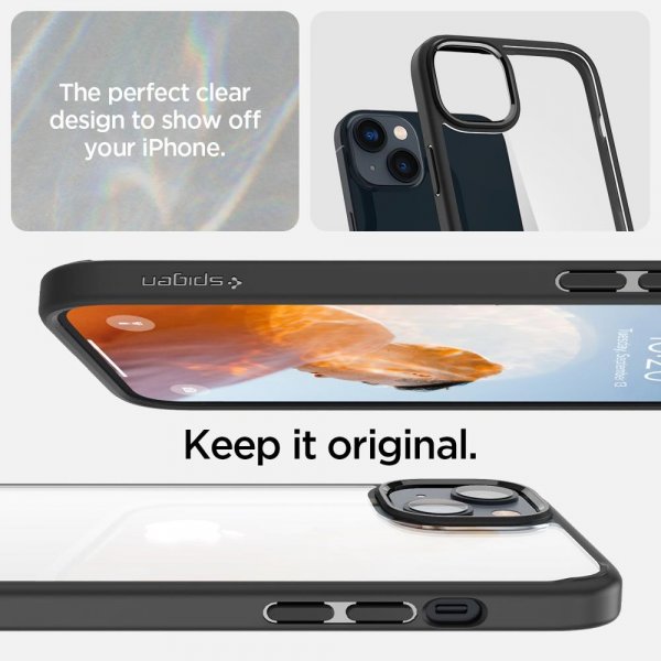 Spigen iPhone 14 Plus Deksel Ultra Hybrid Matte Black