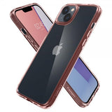 Spigen iPhone 14 Plus Deksel Ultra Hybrid Rose Crystal