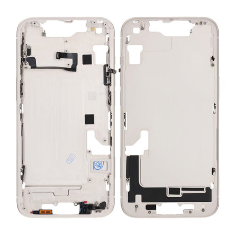 iPhone 14 mellomramme med smådeler OEM - Hvit