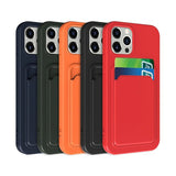 iPhone 14 Deksel Kortholder Grønn