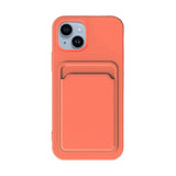 iPhone 14 Deksel Kortholder Oransje