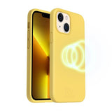 Rvelon iPhone 14 Deksel Silikon MagSafe Gul