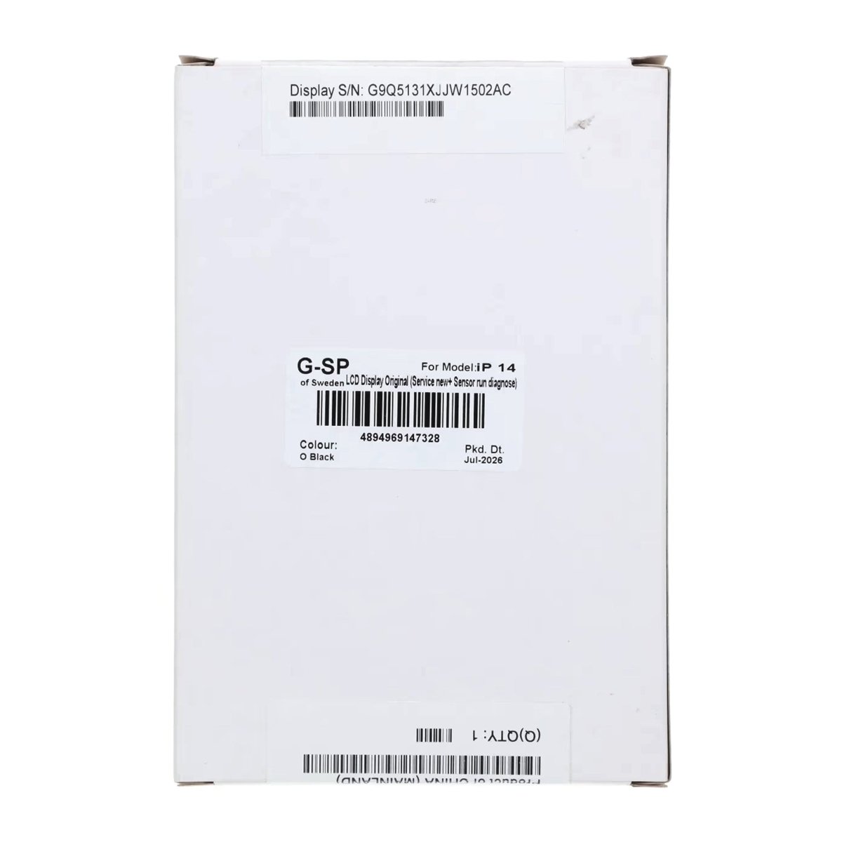 iPhone 14 OLED-skjerm Original - Sensor-diagnostikk