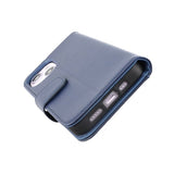 Rvelon iPhone 14 Etui Utbrettbar Kortlomme Blå