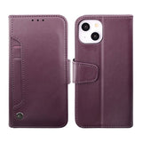 Rvelon iPhone 14 Etui Utbrettbar Kortlomme Lilla