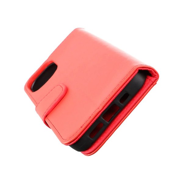 Rvelon iPhone 14 Etui Utbrettbar Kortlomme Rød
