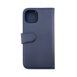 Rvelon iPhone 14 Etui Detachable Wallet Case Blå