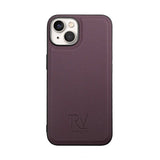 Rvelon iPhone 14 Etui Detachable Wallet Case Lilla