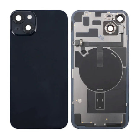 iPhone 14 Plus komplett bakglass – Svart