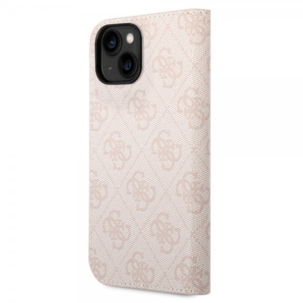 Guess iPhone 14 Plus Etui 4G Logo Rosa