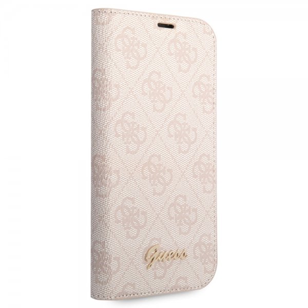 Guess iPhone 14 Plus Etui 4G Logo Rosa