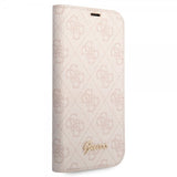 Guess iPhone 14 Plus Etui 4G Logo Rosa