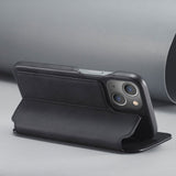 Lc.Imeeke iPhone 14 Plus Etui Flip Svart