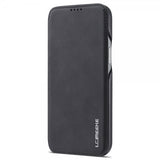 Lc.Imeeke iPhone 14 Plus Etui Flip Svart