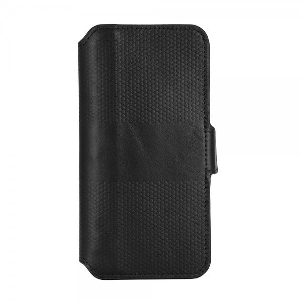 Krusell iPhone 14 Plus Etui Leather PhoneWallet Svart