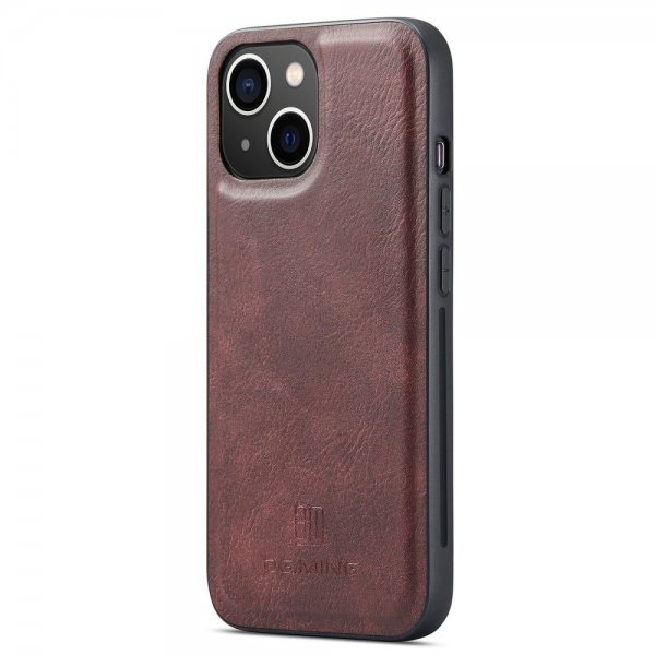 Dg.Ming iPhone 14 Plus Etui Avtagbart Deksel Rød