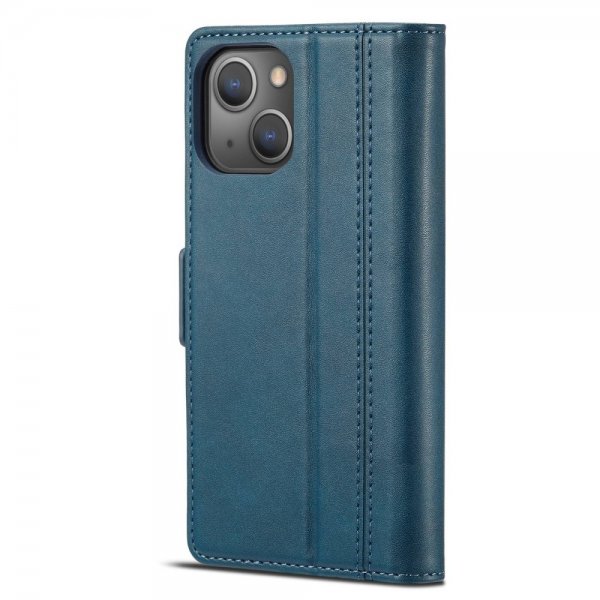 Lc.Imeeke iPhone 14 Plus Etui med Kortlomme Blå