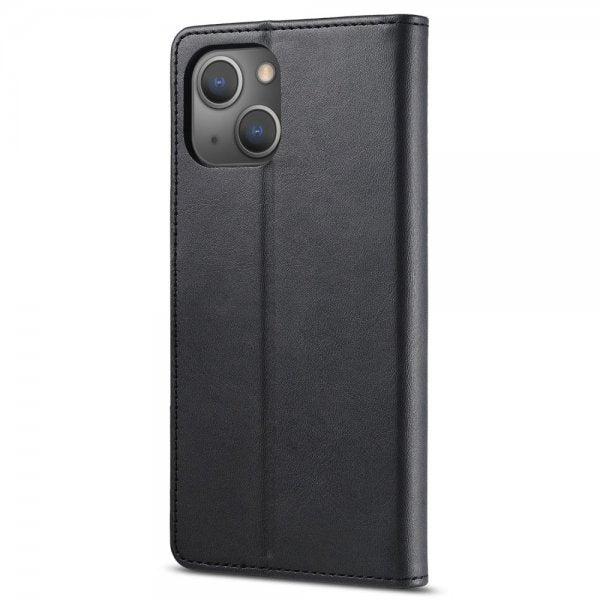 Lc.Imeeke iPhone 14 Plus Etui med Kortlomme stativfunksjon Svart