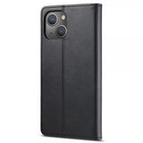 Lc.Imeeke iPhone 14 Plus Etui med Kortlomme stativfunksjon Svart