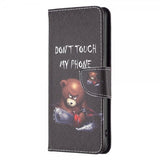 iPhone 14 Plus Etui Motiv Bjørn Don't Touch My Phone